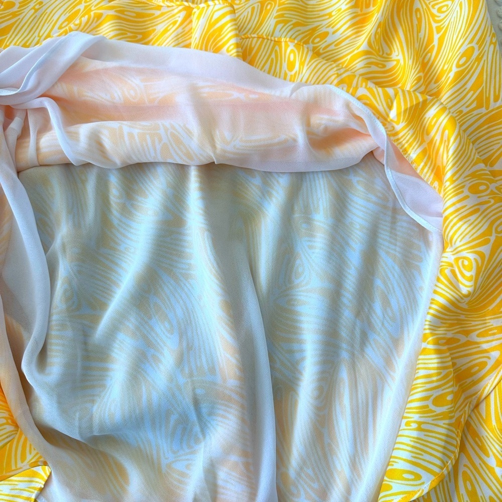 Cinq A Sept Valencia Printed Ruffle Midi Skirt - Picture 10 of 14